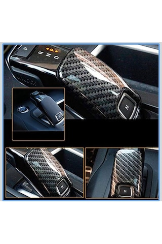 Peugeot 2008 3008 5008 Citröen C5 Aircross Karbon Vites Topuz Koruma Kılıfı Lütfen Teyit Ediniz Karbon