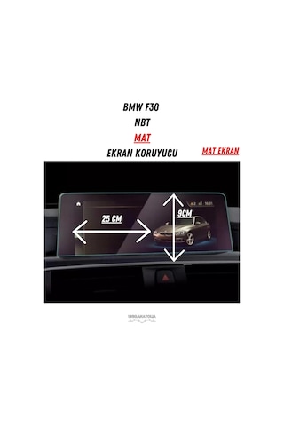 Bmw F30 Nbt Ekran Uyumlu Mat Ekran Koruyucu