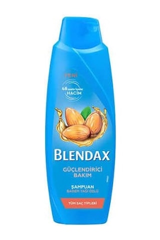 Blendax Tüm Saçlar İçin Badem Yağı Özlü Şampuan 500 Ml 4 Lü