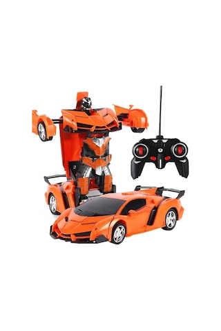 Uzaktan Kumandalı Robota Dönüşebilen Araba - 360 Derece Rotasyon