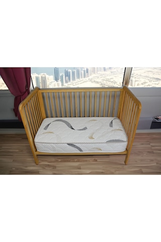 Pure Sleep 70x110x10 Cm Ortopedik Sünger Bebek Ve Çocuk Yatağı Lüx Park Yatak Anne Yanı