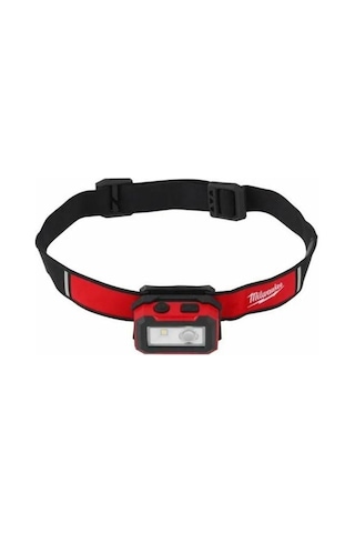 Milwaukee Ir Hl450 Dahili Usb Şarjlı Kafa Lambası 4933478587 Kırmızı - Siyah