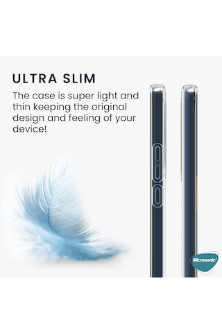 Microsonic Xiaomi Mi 14t Kılıf Transparent Soft Şeffaf -