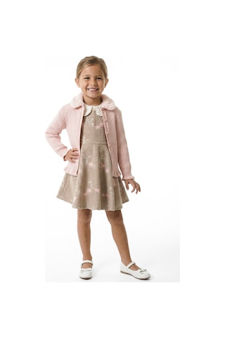 Xo Kids Kız Çocuk Elbise 3-7 Yaş 4772 Pembe