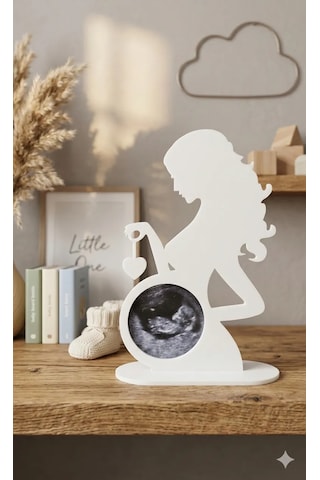 Home Hamile Anne Silüetli Fotoğraf Çerçevesi En Özel İlk Tanışma 1