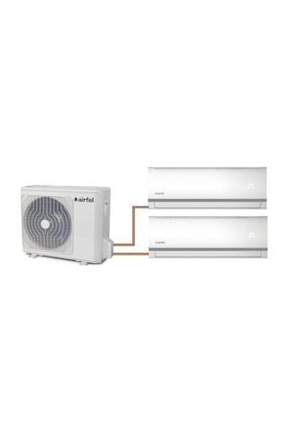 Airfel 5.5 kW 1 Dış + 2 İç Ünite (9+12) Duvar Tipi Multi Klima Airfel 5.5 kW 1 Dış + 2 İç Ünite (9+12) Duvar Tipi Multi Klima