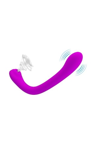 Lilitu Shop Pretty Love USB Şarjlı 4 Emiş ve 12 Titreşim Fonksiyonlu Teknolojik Vibratör - Alex