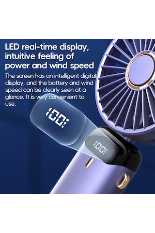 Cbtx 1500 mAh Usb El Tipi Aromaterapi Fan