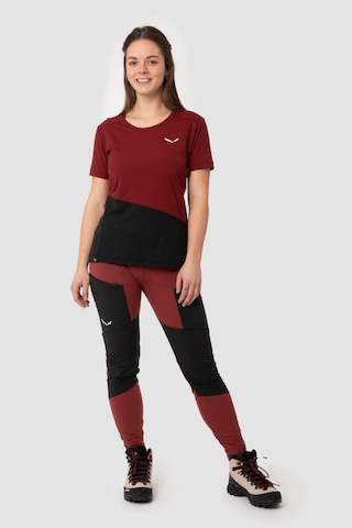 Salewa Puez Dry Resp Kadın Kargo Tayt Bordo