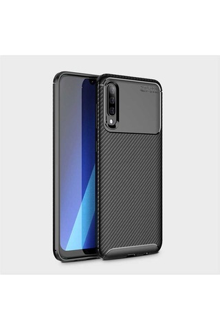 Xiaomi Mi 9 Kılıf Zore Negro Silikon Kapak Siyah