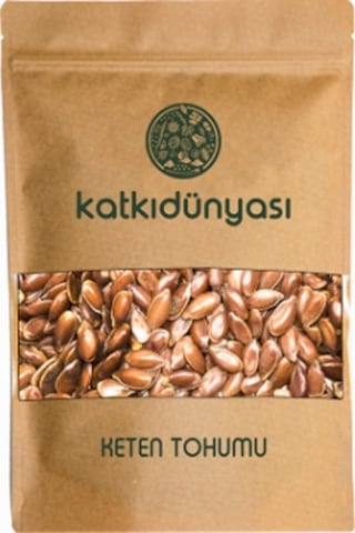 Katkı Dünyası Keten Tohumu 1 KG