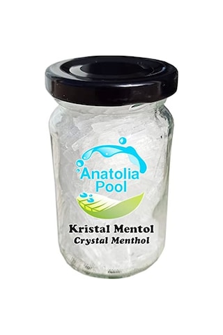 Anatolia Pool Sauna Buhar Esansı Kristal Mentol 90 Gr Sauna Essence Menthol Crystal