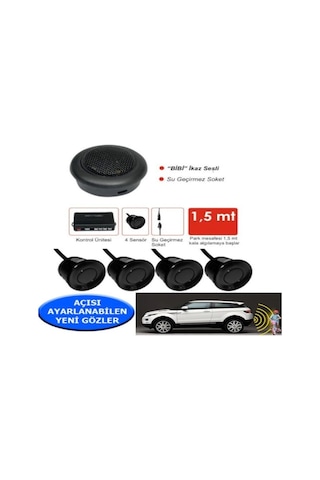 İnvells Oto Park Sensörü Bi Bi Ses İkazlı Siyah Renk 22 Mm N11.193