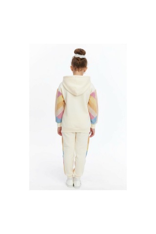 Xo Kids Kız Çocuk Eşofman Takım 4-8 Yaş 7230 Ekru