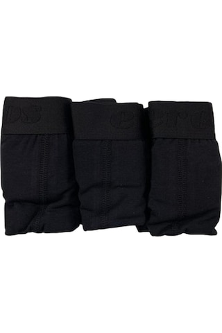 Eros 11600 Compact Pamuklu 3 Lü Boxer Set Kutulu Siyah
