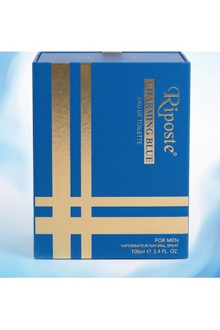 Riposte Charming Blue Erkek Parfüm 100 Ml Baharat - Odunsu