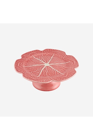 Pembe Seramik Kek Standı 31 Cm