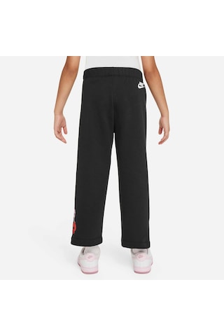 Nike Floral Çocuk Siyah Eşofman Altı 36l810-023 Siyah