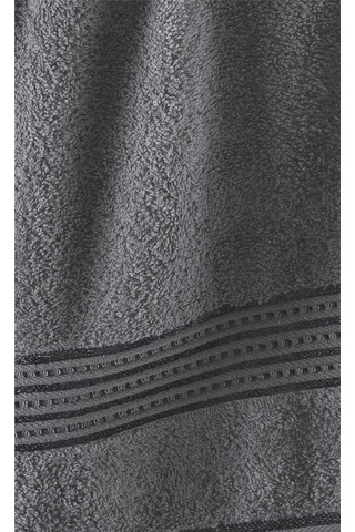 Alia Soft 50x90 Cm 3'lü El Ve Yüz Havlu Seti Gri