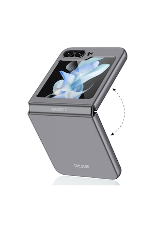 Samsung Galaxy Z Flip 5 İle Uyumlu Kılıf Mat Görünümlü Ultra İnce Telefon Kılıfı Kapak