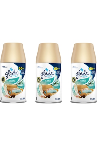 GLADE YEDEK SPREY ODA KOKUSU OKYANUS SESSİZLİĞİ 269 ML x 3 ADET GLADE YEDEK SPREY ODA KOKUSU OKYANUS SESSİZLİĞİ 269 ML x 3 ADET