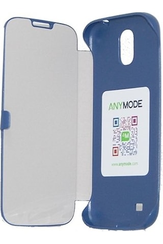 Anymode İ9500 Galaxy S4 İle Uyumlu Folio Cover Kılıf Lacivert Brcc002kbl