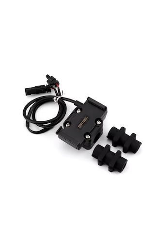 Bmw Motosiklet Kablosuz Şarjlı Telefon Tutucu Gidon Montaj Aparatı Siyah