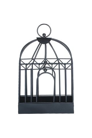 Monyee Siyah Metal Kuş Kafesi Desenli İç Mekan İçin Mosquito Coil Tutucu - Otel, Ev, Salon, Yatak Odası Uygun Diğer