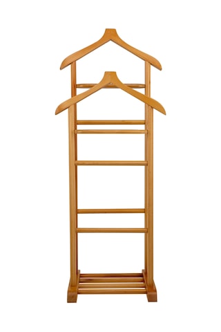 İki Tepeli Dilsiz Uşak Açık Kahverengi Masif Ahşap Palto Ceket Açık Kahverengi