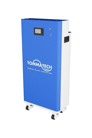 Tommatech 51.2V 280Ah V Serisi LFP Lityum Batarya Paketi Lifepo4 14.3KW Lityum Akü