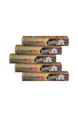 Espressomm Nespresso Uyumlu Gold Kapsül Kahve 50 Adet