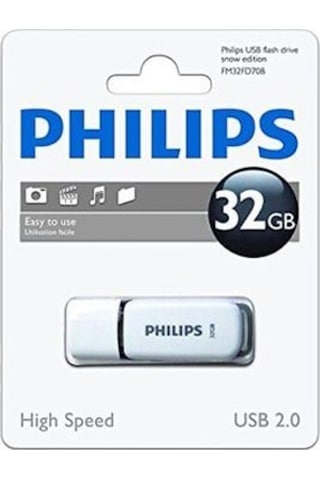 Philips FM32FD70B-10 Snow Edition 32 GB Usb 2.0 Flash Bellek