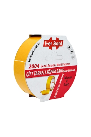 36mmx5mt Çift Taraflı Köpük Band Özel Bant Pe-hotmelt Yüksek Kalite