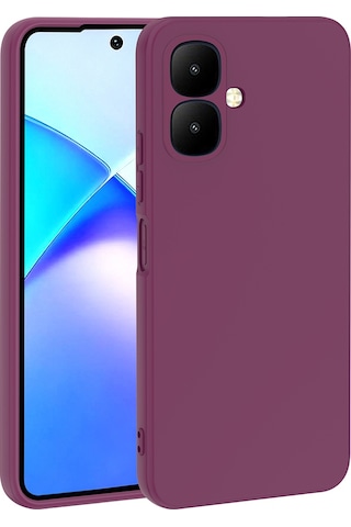 Tecno Spark Go 2 Kılıf Zore Mara Lansman Kapak - Koyu Mor