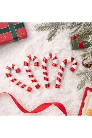 Yılbaşı Ağacı Süsü Noel Gold Şekerleri Yılbaşı Temalı Hediyeler Noel Süsü 6 Adet