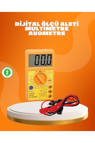 Lcd Ekranlı Dijital Ölçü Aleti Ev Ve Atölye Kullanımı