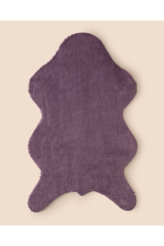 Madame Coco Arc En Ciel Tavşan Post - Koyu Mürdüm - 60x90 Cm Yg-283