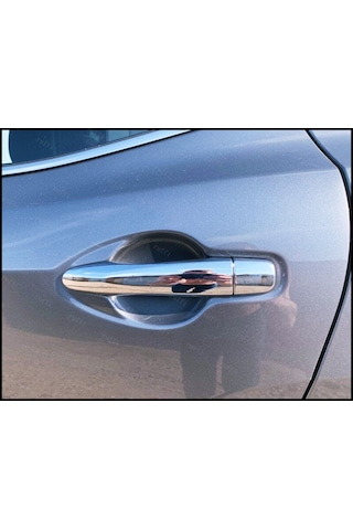 Nissan Qashqai Krom Kapı Kolu 4 Kapı 2014 Üzeri P.Çelik Sensörlü