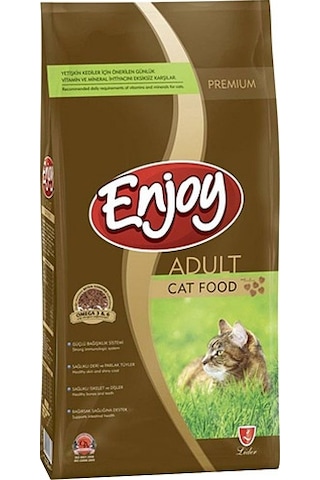 Enjoy Tavuklu Yetişkin Kedi Maması 2 x 15 KG