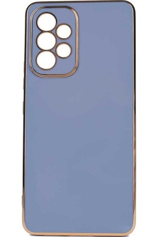 Galaxy Uyumlu A53 5g Kılıf Zore Bark Kapak Mavi Açık