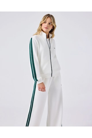 Ellesse 6sf1001-of Kadın Fermuarlı Sweat - Kırık Beyaz