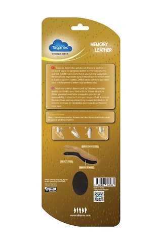 Tabanex Memory Leather Tabanlık - Erkek