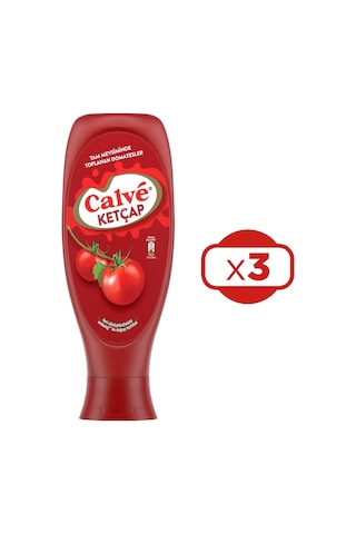 Calve Ketçap 3 x 610 G