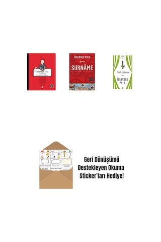 Ansikolopedik Divân Şiiri Sözlüğü Ciltli + Surnâme - Bir Osmanlı Mâcerası + Vali Hanım Ciltli + Okuma Sticker'ları