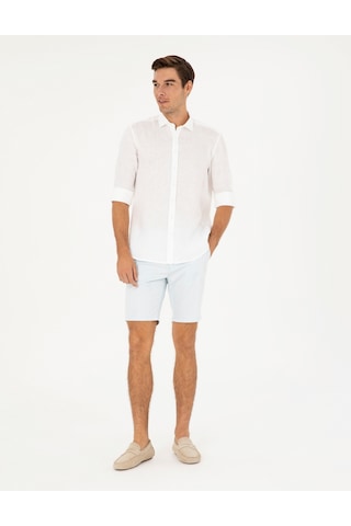 Pierre Cardin Erkek Mavi Şort / Bermuda 50284277-vr036 Mavi