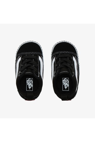 Vans Old Skool Crib Bebek Siyah Sneaker Düz Vn0a3u8k6bt1 Siyah