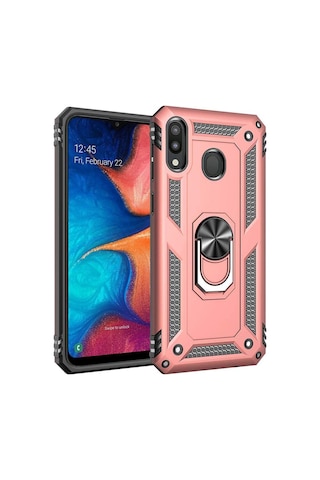 Samsung Galaxy Uyumlu A30 - A20 Kilif Zirh Standli Miknatisli Tank Kapak 392979339