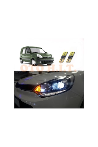 Renault Kango 99-08 Uyumlu Park Ampulü Beyaz Led Aydınlatma Ampulü Canbus'li