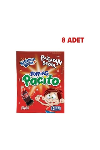 Hleks Popios Pat layan Şeker Kolalı (8 Adet)