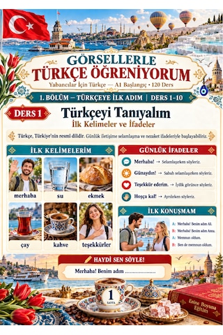 Yabancılar İçin Görsellerle Türkçe Öğreniyorum